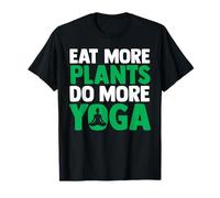 Vegetarian Vegan | Fitness Workout | Eat More Plants Do Yoga T-Shirt