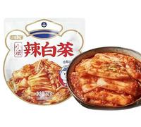 Vegetarian & Vegan,Korean Flavor Spicy Cabbage Kimchi,Homemade Pickled Vegetables,Sour and Hot Instant Vegetarian Dishes,Ready Meals & Soups,Side Dishes,Delicious Casual Snack Gifts (1bag)