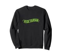 Vegetarian Wave Statement Sweatshirt