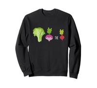 Vegetarians. Let's turn on the beat vegan Sweatshirt