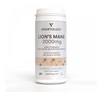 Vegetology High Strength Lion's Mane Mushroom Complex 2000mg - 60 Vegicaps