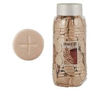 VEGFEST Bread of Life Altar Bread Wheat Hosts, 1 1/8 Inch, 1000 Pieces VEGFEST Bread of Life Altar Bread Wheat Hosts, 1 1/8 Inch, 1000 Pieces VEGFEST Bread of Life Altar Bread Wheat Hosts, 1 1/8 Inch,