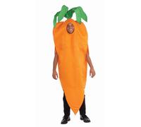 Veggie Carrot Jumpsuit Costume Adult Standard