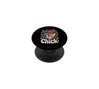Veggie Chick Vegan Plant Based PopSockets Adhesive PopGrip