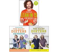 Veggie Lean in 15, The Hairy Dieters Go Veggie, The Hairy Dieters Make It Easy 3 Books Collection Set