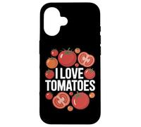 Veggie Lover's Delight I Love Tomatoes Case for iPhone 16