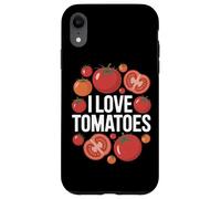 Veggie Lover's Delight I Love Tomatoes Case for iPhone XR