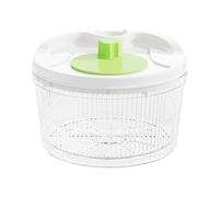 Veggie Spinner Manual Crank Lettuce Fruit Colander with Drain Spout