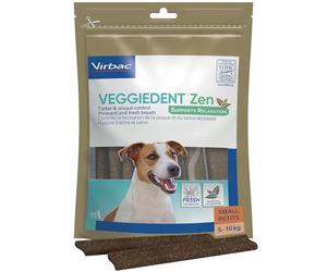 VeggieDent® ZEN Dental Chews - Calming Dental Treats for Small Dogs 5-10kg