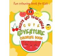 Veggies & Fruits Fun Colouring Book for Kids