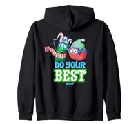 VeggieTales Do Your Best Larry The Cucumber & Bob The Tomato Zip Hoodie