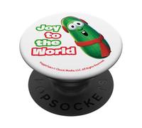 VeggieTales Joy To The World Larry The Cucumber PopSockets Adhesive PopGrip