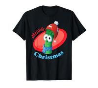 VeggieTales Merry Christmas Junior Asparagus T-Shirt