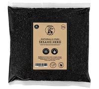 Veggy Duck - Natural Black Sesame Seeds (500g) | Hulled | GMO Free