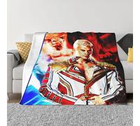 VEGlkj Cody Wrestler Rhodes Throw Blanket Beautiful Air Conditioner Blanket Queen Size Blankets for All Seasons Modern Blankets for Chair for Hiking 40"x30"