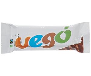 Vego Fairtrade Organic Mini Whole Hazelnut Chocolate Bar, 65g