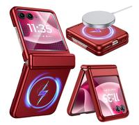 VEGO for Motorola Razr 2026/2025/2024 Case Compatible with MagSafe, Red