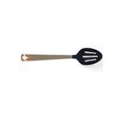 VEGO Nylon Nonstick Skimmer/Turner/Ladle Scoop/Serving Spoon/Slotted Serving Spoon for Kitchen Cooking Backing Utensil Tools Set (Slotted Basting Spoon)