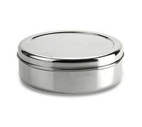 vego Stainless Steel Spice Box spice container, masala dabba Neelam Masala Dabba Indian Spice Tin Box Deep Masala Dabba (Size 13-Diameter - 22.5cm Height - 8.5cm)