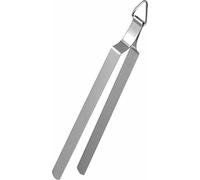 VEGO Stainless Steel Tong Roti Chapati Chimta Chipya, 1 Piece, Silver (28cm)