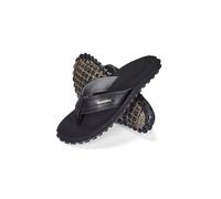 Gumbies Vegovert Flip-Flops | Unisex Flip-Flops with Bloom® Foam Footbed & Recycled Rubber Outsole | Lightweight, Soft & Comfortable Summer Sandals | Black | EU 38