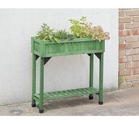 VegTrug Herb Planter, Wood, Green