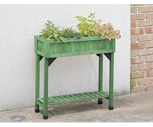VegTrug Herb Planter, Wood, Green