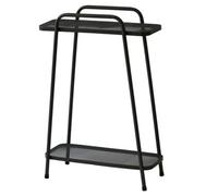 VegTrug Modern Plant Stand 2 Shelf Tall in Black VegTrug Black