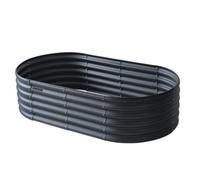 VegTrug VegTub Metal Raised Bed - Charcoal, Black