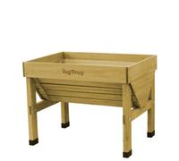 Vegtrug Small Classic Raised Wooden Planter Fsc Cedar Natural 1034mm X 760mm X 800mm