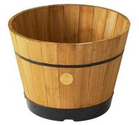 Vegtrug Medium Barrel 46cm - Natural, Brown