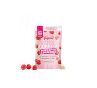 Vegums A-Z Sugar-Free Multivitamin Gummies | Raspberry Flavoured Chewy Gummy Vitamins for Adults and Children with Vitamin K and B12 | Suitable for Vegans and Vegetarians | Gluten Free (30 Count)