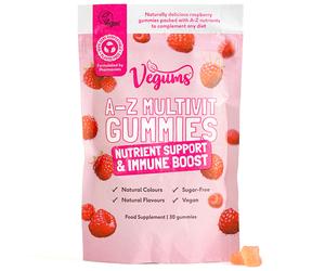 Vegums Vegan Sugar Free A-Z Gummies Bag - 30 gummies