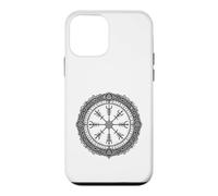 Vegvisir Norse Compass Sacred Symbol Line Art Case for iPhone 12 mini