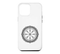 Vegvisir Norse Compass Sacred Symbol Line Art Case for iPhone 12 Pro Max