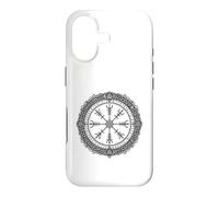 Vegvisir Norse Compass Sacred Symbol Line Art Case for iPhone 17