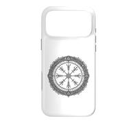 Vegvisir Norse Compass Sacred Symbol Line Art Case for iPhone 17 Pro Max