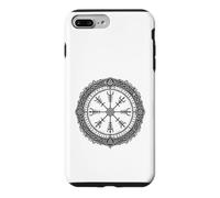 Vegvisir Norse Compass Sacred Symbol Line Art Case for iPhone 7 Plus/8 Plus
