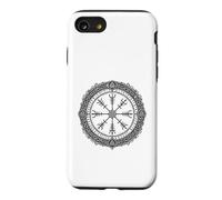 Vegvisir Norse Compass Sacred Symbol Line Art Case for iPhone SE (2020) / 7/8