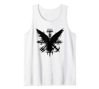 Vegvisir Symbol With Raven Tank Top