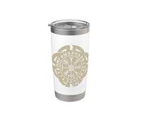 Vegvisir Viking Compass Nordic Norse Mythology Gift Stainless Steel Insulated Tumbler