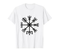 Vegvisir Viking Compass Norse Rune Symbol T-Shirt