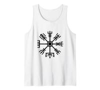 Vegvisir Viking Compass Norse Rune Symbol Tank Top