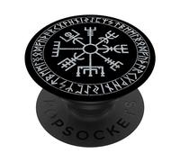 Vegvisir Viking Kompass Odin Wotan Norse Mythology Krieger PopSockets Adhesive PopGrip