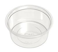 Vegware 185-Series Bon Appetit Wide PLA-lined Food Bowl Lid (300)