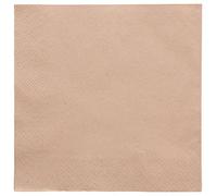 Vegware 2L2000 unbleached napkin, 40 cm, 2-Ply (Pack of 2000)