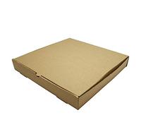 Vegware Compostable Brown Kraft Pizza Boxes 12inch - 1x100