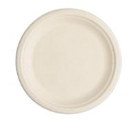 Vegware Compostable Nourish Moulded Fibre Plate Natural 7" (500 pack)