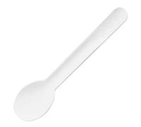 Vegware Compostable Paper Teaspoon - 115mm 4 1/2" (Case 1000)