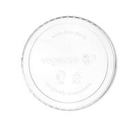 Vegware Deli Container Lid Round 8-32oz Clear (Pack of 500)